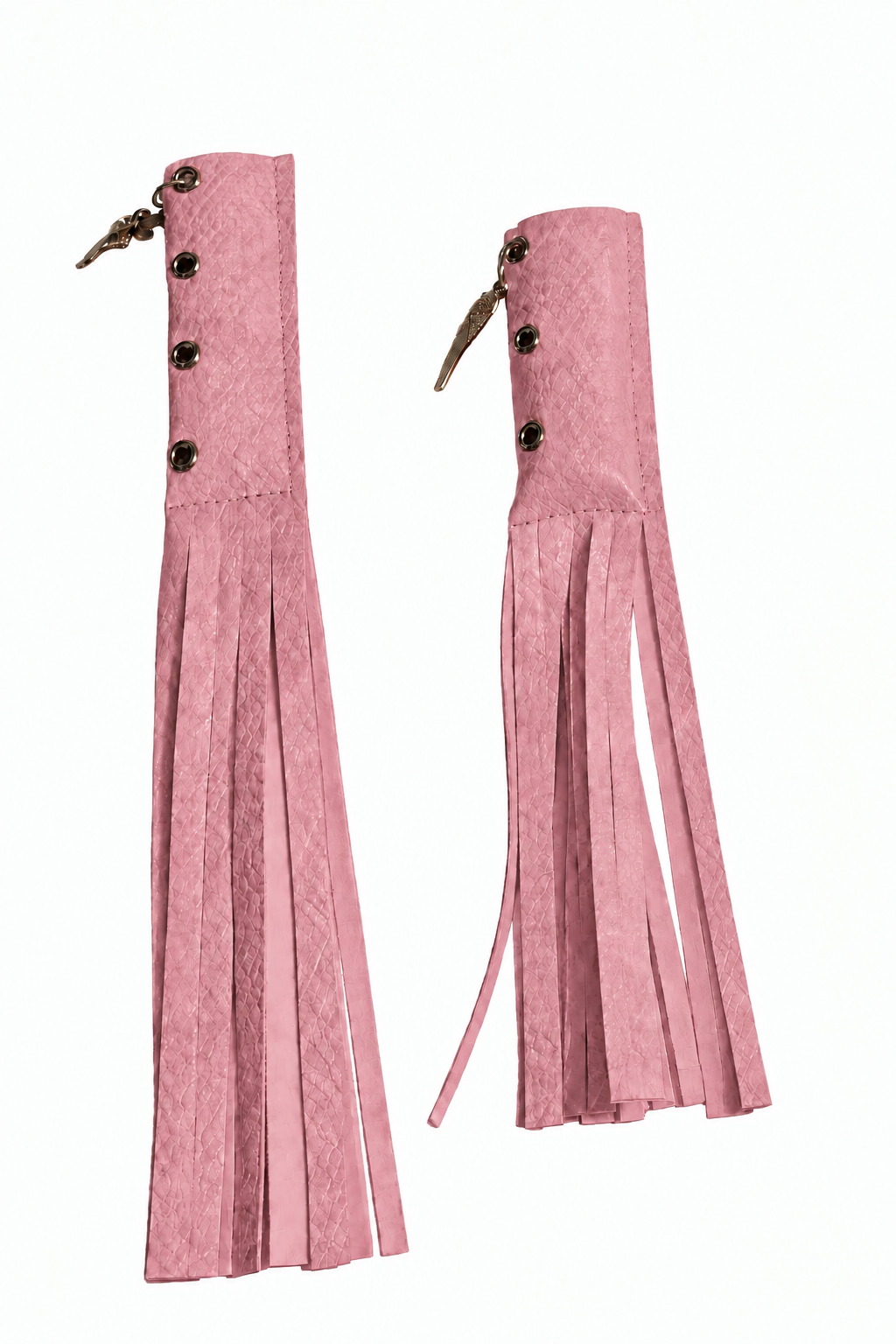pink snakeskin lighter holder